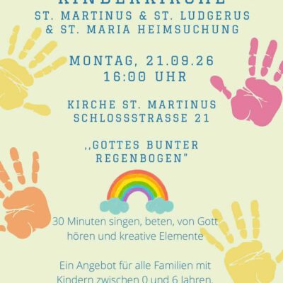 Kinderkirche – Gottesdienst für die Kleinsten